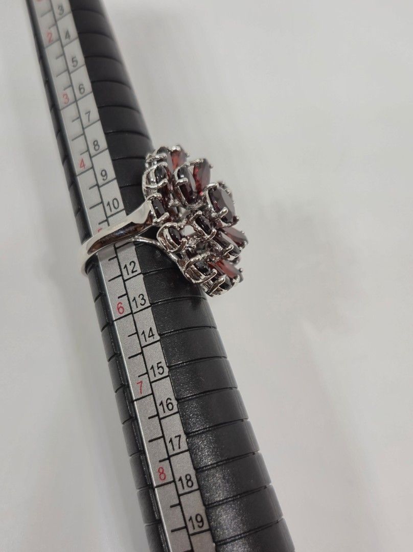 Mozambique Garnet Ring 925 Sterling Silver Size 5 (Category: Rings) located in Paranaque City. Submitted by momoftwo23 (Listing ID 1402115172, Image 3). Description: 6mm to 6x4mm Unheated Mozambique Garnet S925 Sterling Silver Ring Size 5 Made in Thailand P2,600 Free Shipping via LBC Payment via BDO, Gcash & Palawan Remittances.
