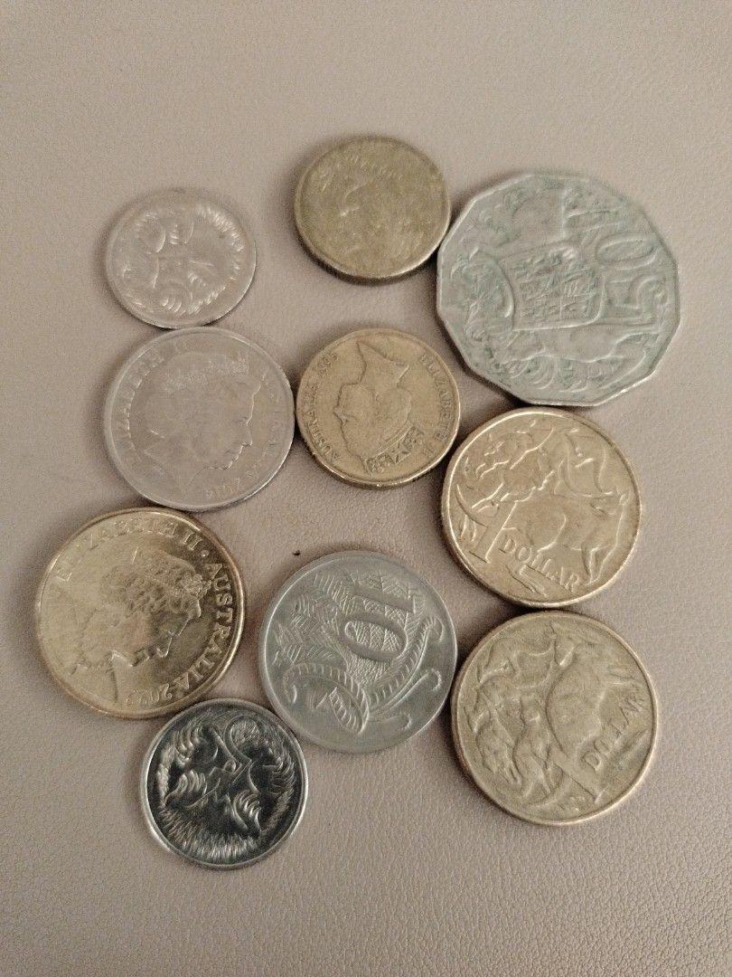 myki CARD and AUD coins, 門票＆禮券, 本地景點門票及交通- Carousell