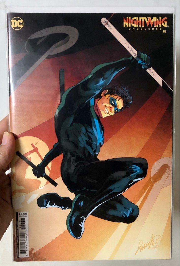 Nightwing Uncovered #1 Variant Cover (Category: Comics & Manga) located in Binan City. Submitted by elf.0000 (Listing ID 1402174858, Image 1). Description: P400.00 plus shipping cost Near mint condition Payment via gcash Ship thru jnt or lalamove.