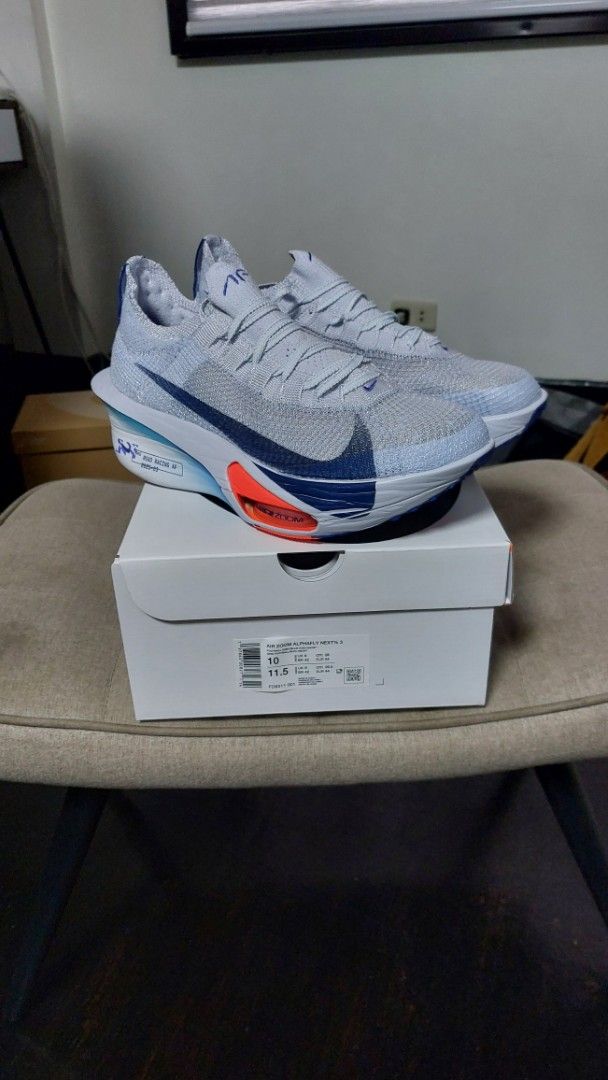 Nike Alphafly 3 (Category: Sneakers) located in Quezon City. Submitted by cisnarf (Listing ID 1402147311, Image 2). Description: -Nike PH App release. -Complete..