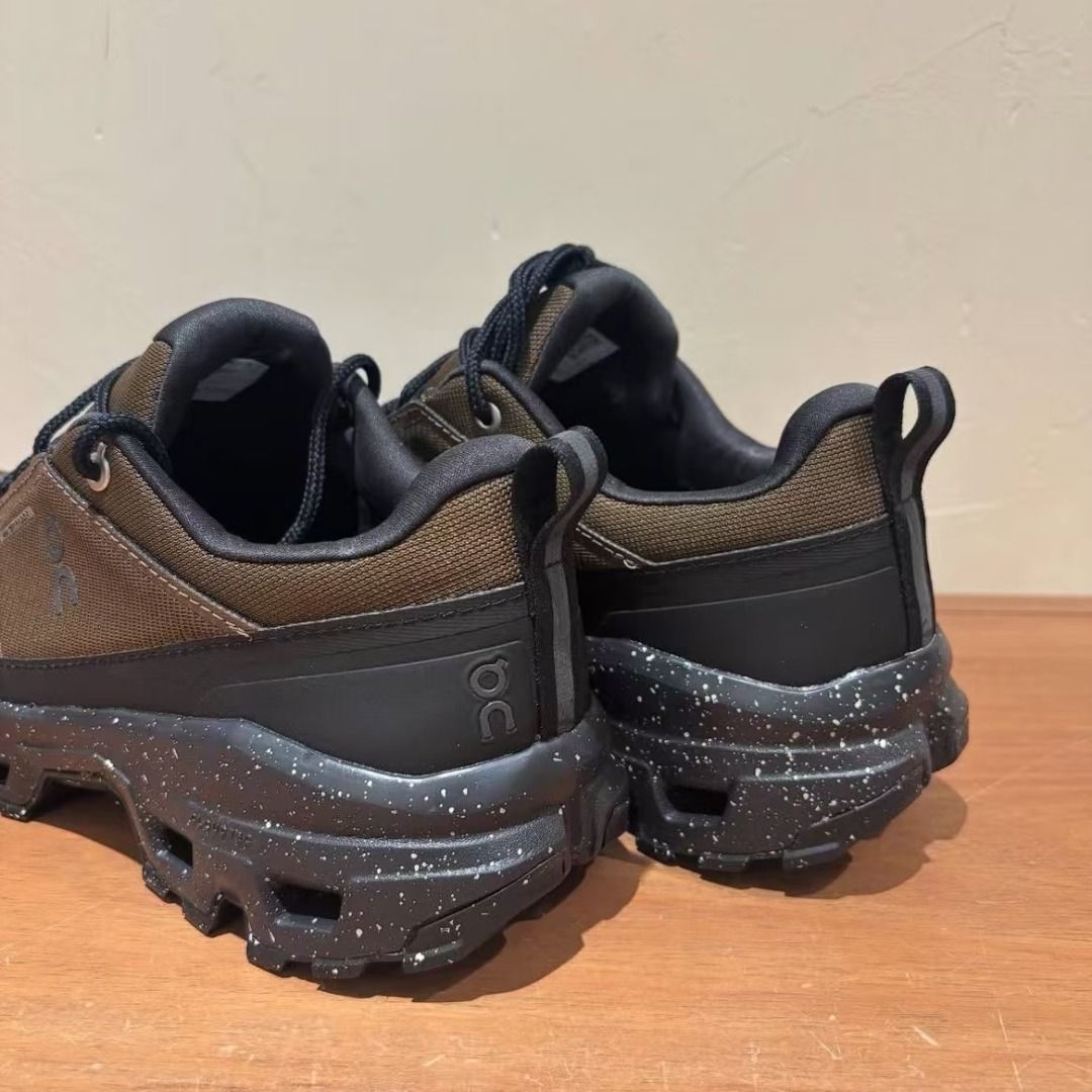 On Cloudrock Low x BEAMS x REI Earth & Black, Men's Fashion