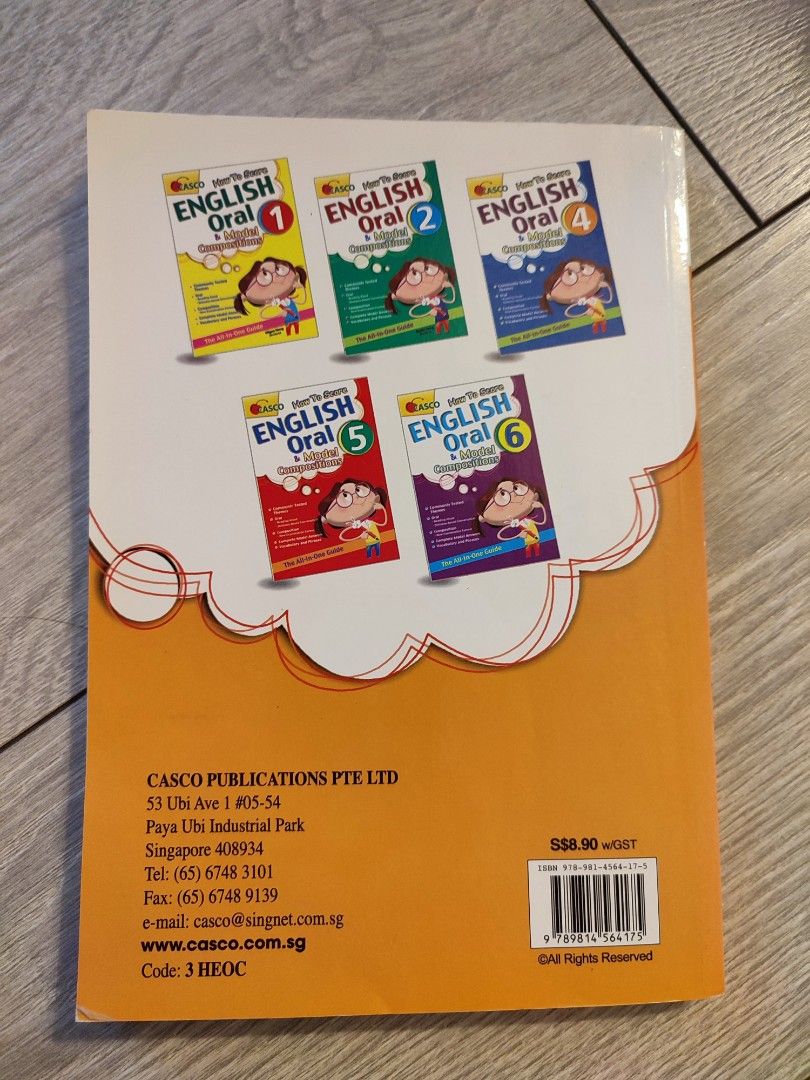 P3 Casco How To Score English Oral & Model Compositions, Hobbies & Toys ...