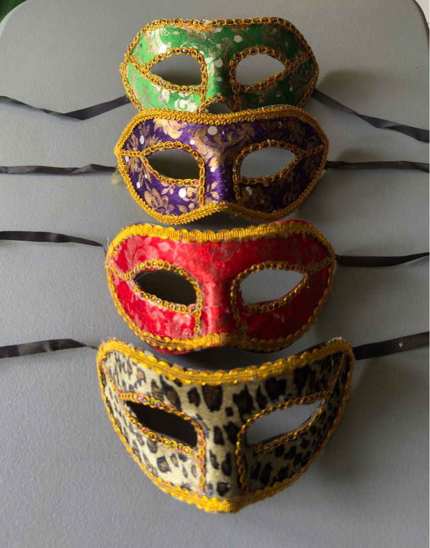 Party Mask Masquarade Mask (Category: Face Masks & Face Shields) located in Pasig City. Submitted by JMToysandCollectibles (Listing ID 1402157521, Image 3). Description: Party Mask Masquarade Mask PHP350 Each Same Day Delivery via Lalamove/ Grab MOP: Gcash/ BPI/ BDO.