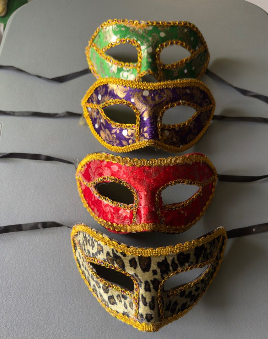 Party Mask Masquarade Mask (Category: Face Masks & Face Shields) located in Pasig City. Submitted by JMToysandCollectibles (Listing ID 1402157521, Image 1). Description: Party Mask Masquarade Mask PHP350 Each Same Day Delivery via Lalamove/ Grab MOP: Gcash/ BPI/ BDO.