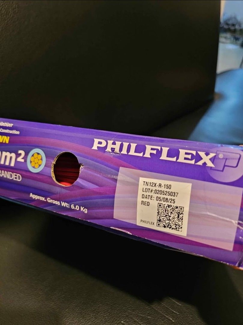 Philflex THHN/THWN 3.5mm2 Stranded Wire, Furniture & Home Living, Home ...