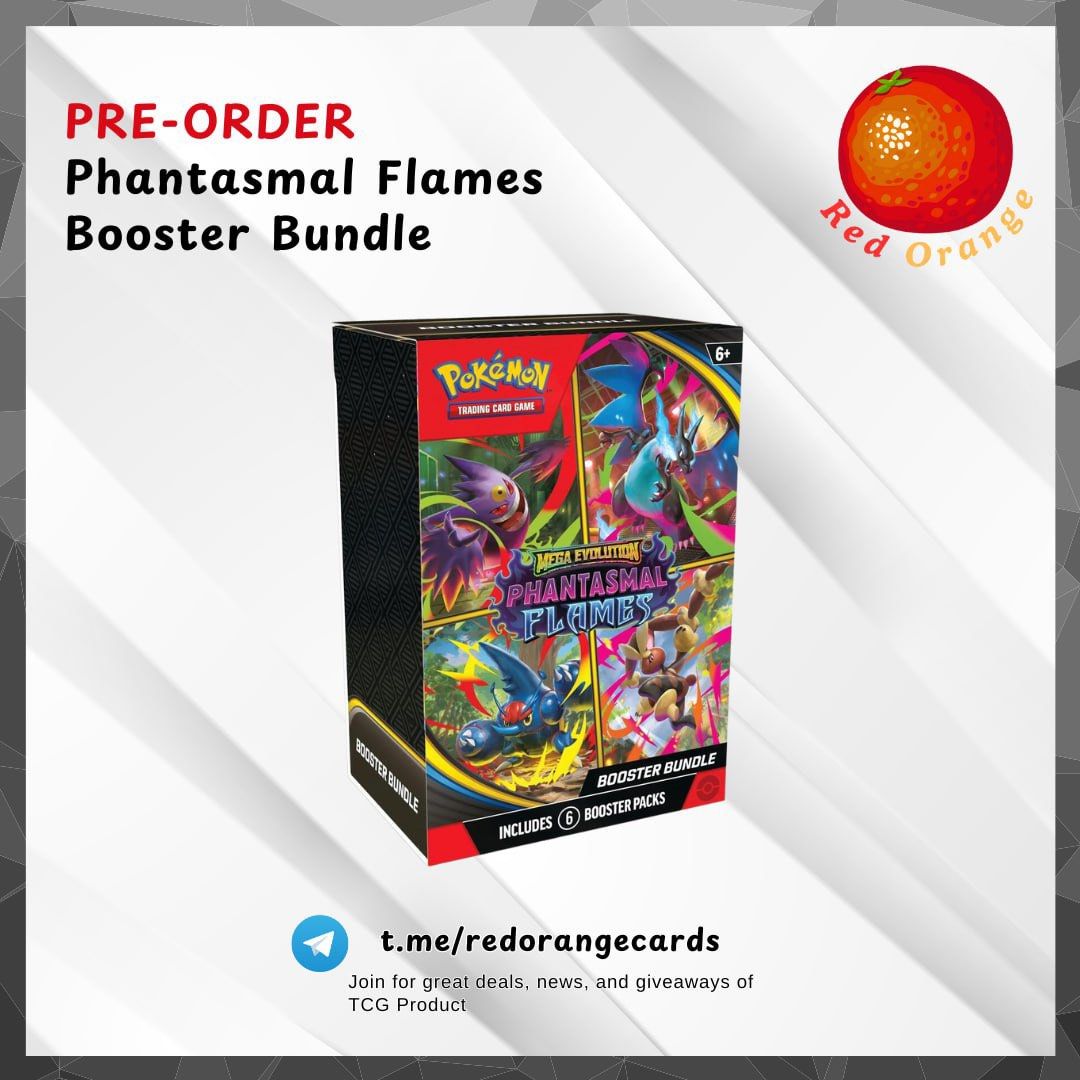 Pokemon Phantasmal Flames ME02 Booster Bundle, Hobbies & Toys, Toys & Games  on Carousell