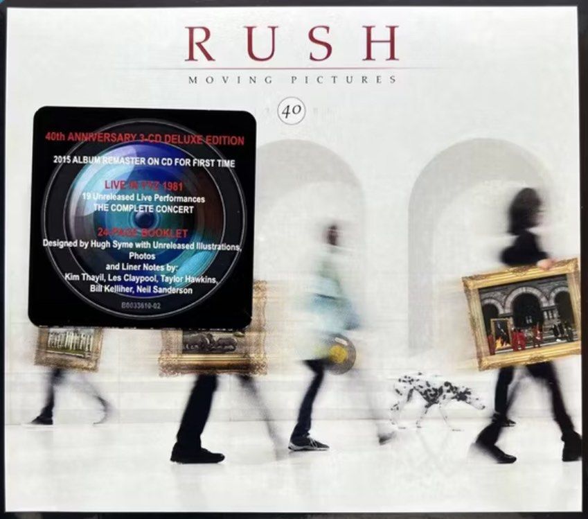 Rush Moving Pictures 40th Anniversary Deluxe 3CD Album, Hobbies & Toys ...