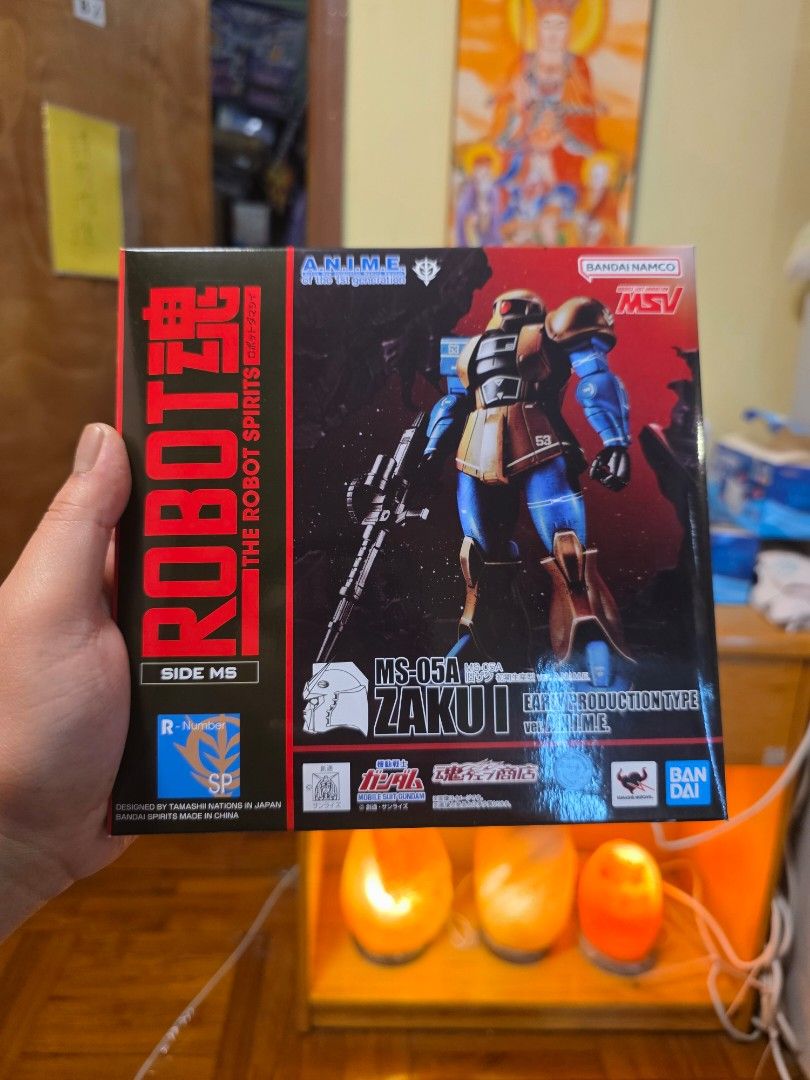 全網最平接近全新shop限定Robot魂gundam 機動戰士高達MS-05A ZAKU