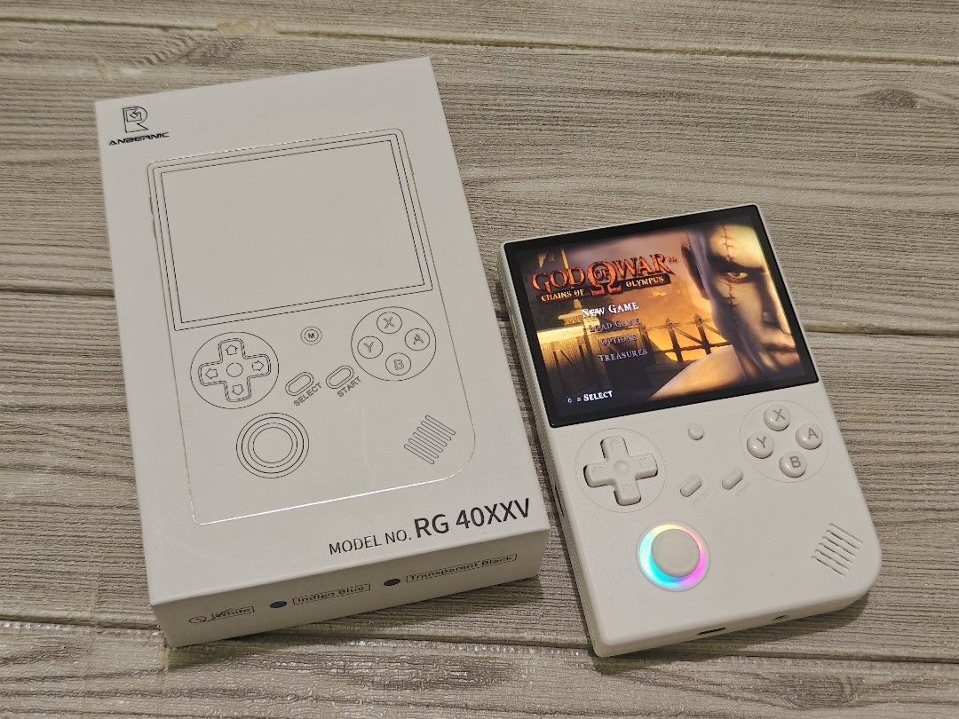 ANBERNIC RG40XXV Handheld Game Console (Category: Others) located in Manila. Submitted by julianjuleschico (Listing ID 1402459107, Image 1). Description: Anbernic Retro Gaming Console Can play psp games, ps1 games, other old gaming consoles, bring back memories. 64gb sd card. some games are installed and ready to play. you can download and add games . php 6,500 pesos.