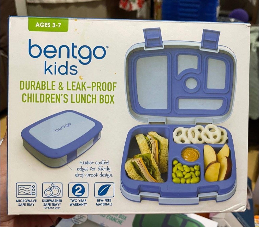 Bentgo Kids Brights Durable Lunch Box (Category: Food Organization & Storage) located in Cavite. Submitted by xoxomhai (Listing ID 1402437658, Image 2). Description: 🍱 BENTGO KIDS – ON HAND! 📌 ₱2,200 each The #1 US Best-Selling Kids Lunchbox! Safe, durable, and leak-proof perfect for school & travel! 💯 ✨ Variants Available: ✅ Whimsy & Wonder (Snowflakes) ✅ Kids Brights – Pink/Purple ✅ Classic – Blue/Purple ✅ Green – Submarine Print ⭐ FEATURES 