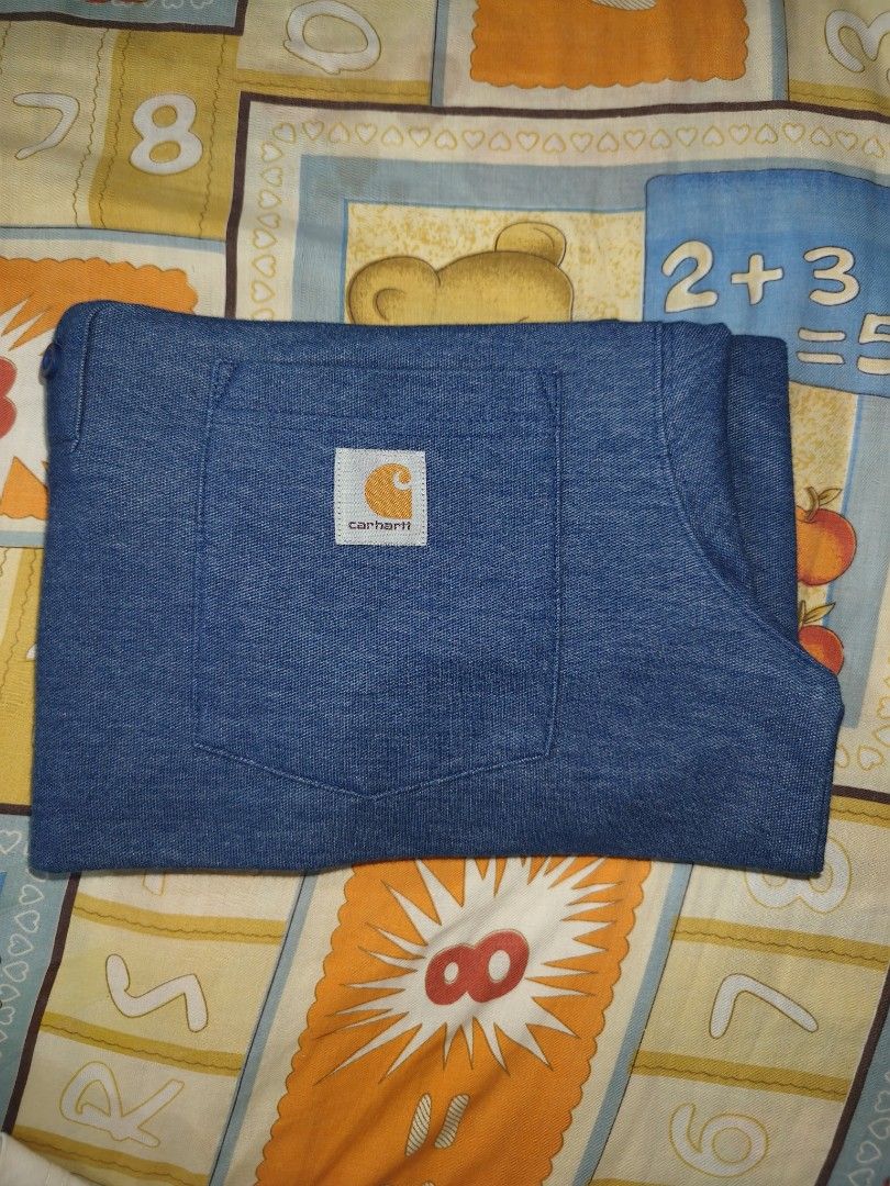 Carhartt Pocket Polo Shirt (Category: Tshirts & Polo Shirts ) located in Caloocan City. Submitted by zediee (Listing ID 1402365744, Image 2). Description: - Carhartt polo shirt - Classic design - Solid blue color - Chest pocket with Carhartt logo - Collared neckline - Three-button placket - Comfortable and breathable fabric - Dimes 22 - 29.