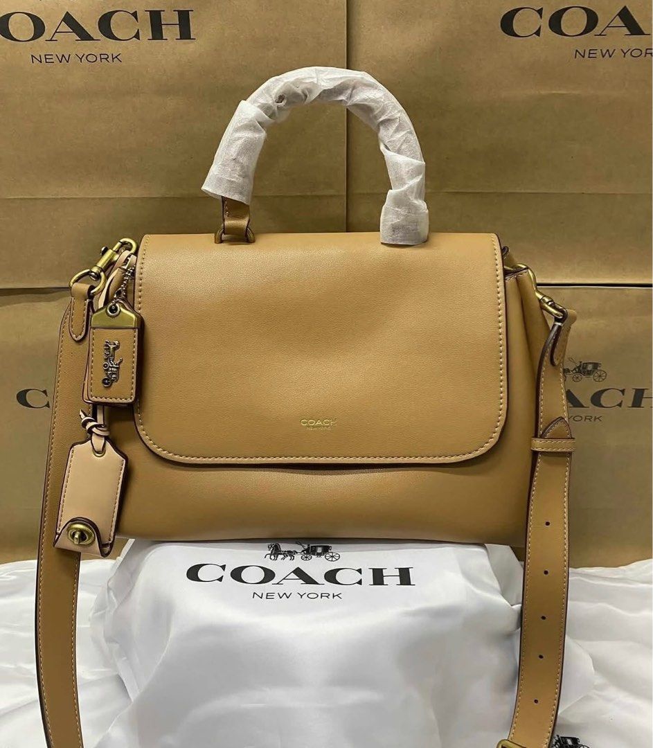 Coach SLOUCHY ROGUE TOP HANDLE BAG (Category: Luxury Bags & Wallets) located in Rizal. Submitted by LuxbyMarifrance (Listing ID 1402321468, Image 1). Description: 🏷️ 3,100 + SF 🧳 Coach SLOUCHY ROGUE TOP HANDLE BAG 📏 35.5cm (L) x 21cm (H) x 16cm (W) 📌 with dust bag, paper bag and care card ✨All trademarks, logos and brand names are reserved and property of the original brand owner. #coachph #authenticqualitybagsph #authenticqualitybags #lowest