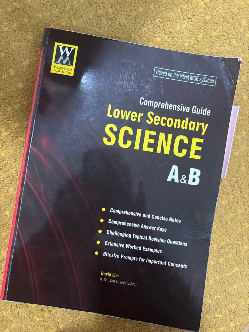 Comprehensive Guide Lower Secondary Science A&B, Hobbies & Toys, Books ...