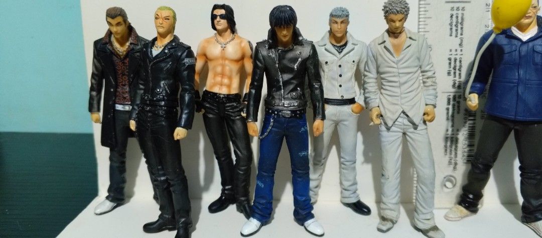 Crows X Worst figures Sold per piece As Is (Category: Designer & Blind Box Toys) located in Mandaluyong City. Submitted by gr009 (Listing ID 1402370245, Image 2). Description: Please read the following; Sold per piece Crows X Worst figures As is, what you see is what you get please inspect the photos carefully No joy dibbers No reservation unless 100% sure Buyer must shoulder the shipping cost mode of payment gcash Check out gie009's listings on 