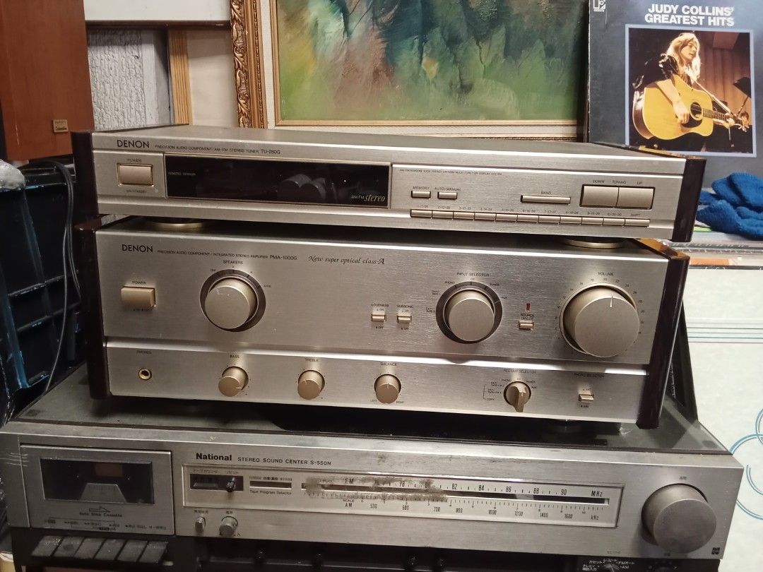 Denon TU-280G AM/FM Stereo Tuner (Category: Soundbars, Speakers & Amplifiers) located in Quezon City. Submitted by jhayjaz08 (Listing ID 1402314785, Image 2). Description: - Denon TU-280G AM/FM stereo tuner - Power button - Remote sensor - Antenna terminals - Output ports - Made in Japan 5-7k price range.