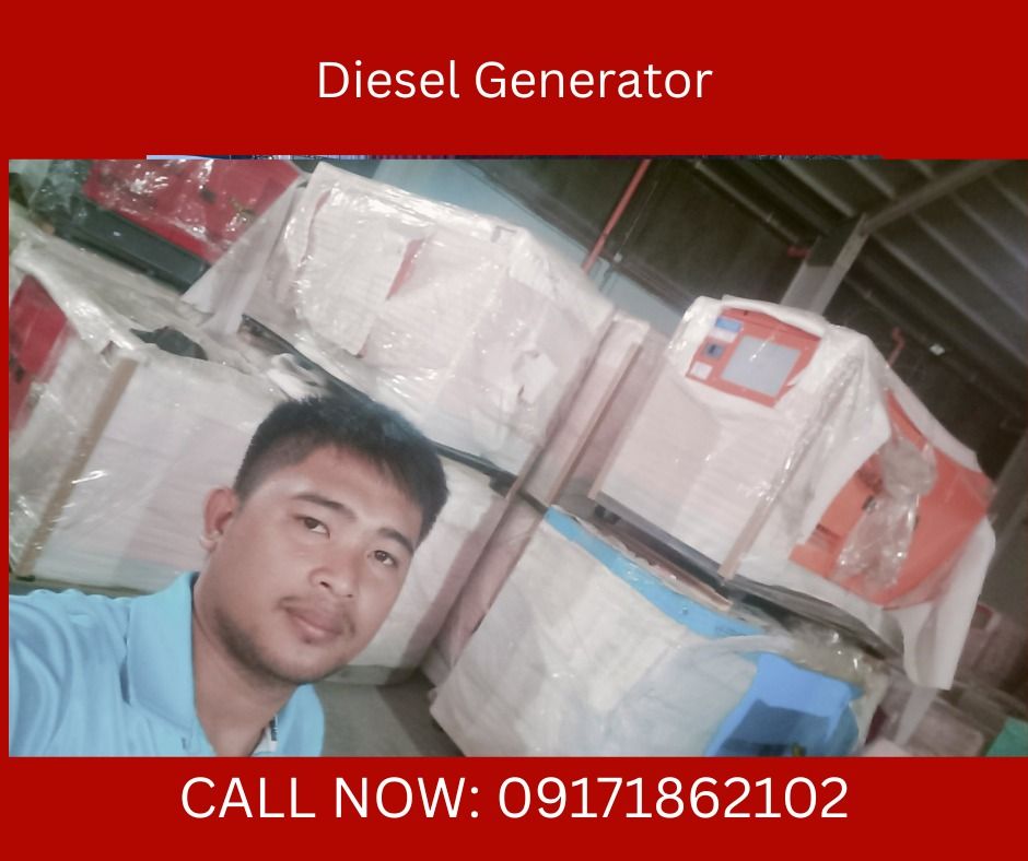 diesel generator (Category: Construction Tools & Equipment) located in San Juan City. Submitted by macaranasc92213 (Listing ID 1402292378, Image 2). Description: brand-new diesel generator set free delivery with in manila 1 year warranty after sales support *FREE COMMISIONING *FREE TESTING *FREE ORIENTATION *FREE HEAVY DUTY RUBBER PADS .