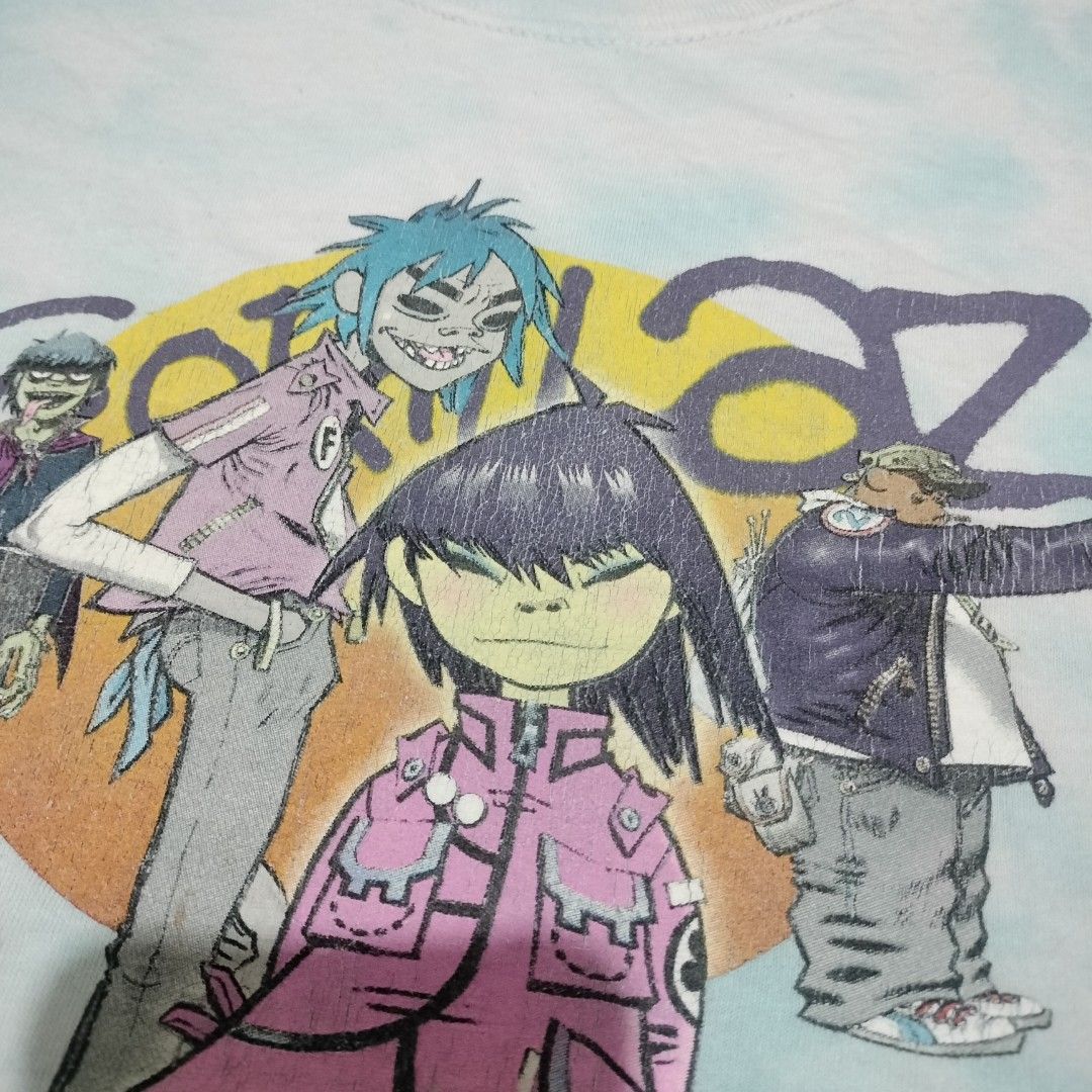 GORILLAZ BAND SHIRT (Category: Tshirts & Polo Shirts ) located in Sariaya. Submitted by social_animalz (Listing ID 1402444858, Image 3). Description: 22 x 28 with cracks shipping fee is not included.