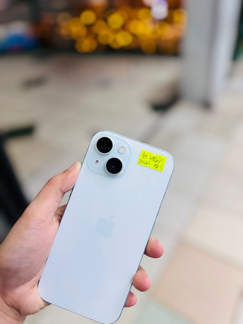 Iphone 15 128GB 98BH smartlocked NTC approved no issues (Category: iPhone 15 Series) located in San Juan City. Submitted by najihahtelecomshop2018 (Listing ID 1402424106, Image 1). Description: Legit Store | Original unit FOR SALE | TRADE / SWAP ▫️INSTALLMENT thru: 🔸Credit Card (straight / installment) 🔸Ggives / Gcredit + 6% interest 🔸Spay Later + 6% interest (RFS: Buy and Sell any kinds of Gadgets) Description: iPhone 15 128GG ( other GB are 