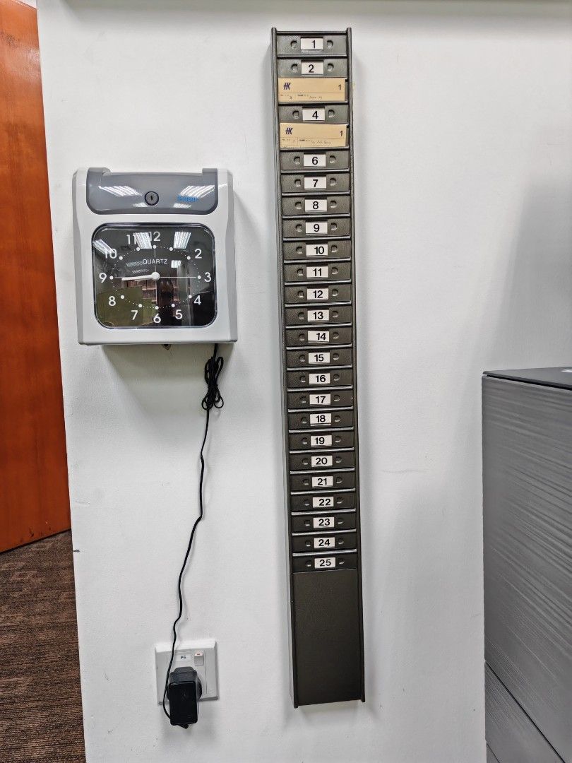 iSpot S-960P Electronic Time Recorder (Punch Card Machine)