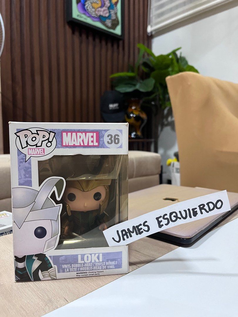 Loki The Marvel Funko Pop (Vaulted) (Category: Designer & Blind Box Toys) located in Pasig City. Submitted by thefitstop (Listing ID 1402409337, Image 1). Description: Loki The Marvel Funko Pop (Vaulted) 📌See picture for reference, message for more pictures and its condition 📌Can ship via grab/lalamove (shipping c/o by the buyer) 📌Can ship via LBC COP (Cash on Pickup) RFS: Quitting Sale - DECLUTTERRING .