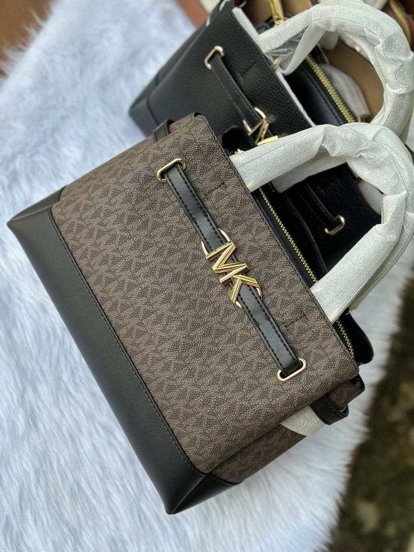 Michael Kors Reed Satchel (Category: Luxury Bags & Wallets) located in Santa Rosa. Submitted by miqboutique (Listing ID 1402374340, Image 3). Description: MK Reed Satchel ₱5,950 + SF • Ready to ship • Guaranteed Original Fb page: Miq's Boutique.