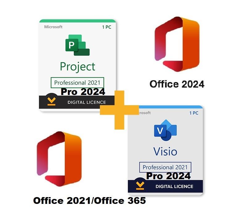 Microsoft office 365 office 2024 office 2021 lifetime authentic digital ...