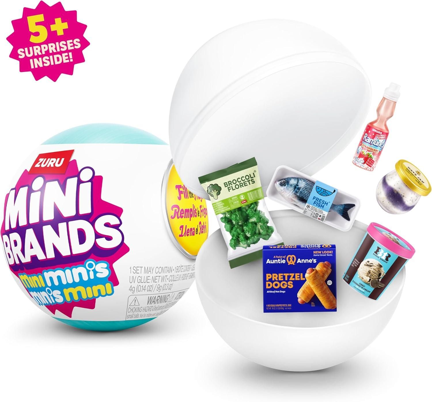 Mini Brands Home ZURU - Capsule Surprise Avec Miniatures D'Objets Maison à Collectionner (KitchenAid, Black+Decker, Etc.)