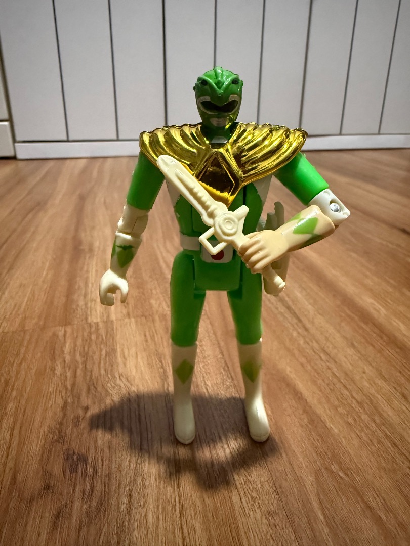 MMPR Power Rangers Green Ranger Flip Head Figure, Hobbies & Toys, Toys ...