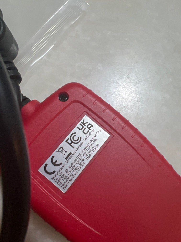 MS309 OBD2/EOBD Fault Code Reader Scanner (Category: Tools & Equipment) located in Singapore. Submitted by incommtechsg (Listing ID 1402382966, Image 3). Description: Brand new MS309 OBD2/EOBD fault code reader scanner. Comes with the plastic packaging and user manual. Easy to use and helps diagnose car issues. Perfect for car enthusiasts or anyone who wants to troubleshoot their vehicle's problems..