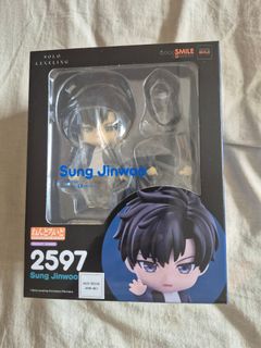 Solo Leveling Sung Jinwoo Plush - 7" Sitting Pose Official Anime Plushie (Great Eastern Entertainment)