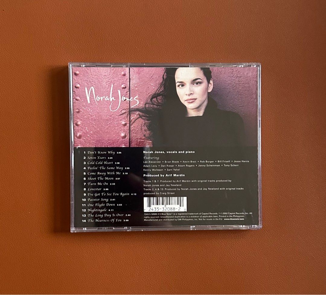 Norah Jones - Come Away With Me CD (Category: CDs & DVDs) located in San Juan City. Submitted by looneybin559 (Listing ID 1402305964, Image 3). Description: Like new. Hard to find. Payment by Gcash. Shipping by Buyer. Can be picked up by Grab or preferred rider in location in San Juan. .