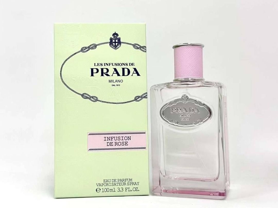 Prada Les Infusions de Rose Eau de Parfum 100ml, Beauty & Personal Care ...