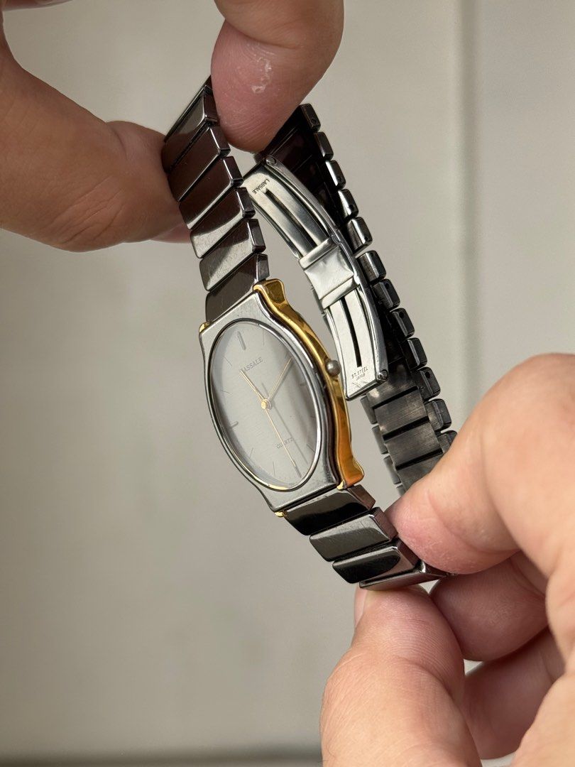 Rare Vintage Seiko Lassale Watch (Category: Men's Watches) located in Marikina City. Submitted by kejaaa (Listing ID 1402328900, Image 2). Description: FOR SALE! Rare Vintage Seiko Lassale Watch -Movement: Quartz -Ref: 7751 8009 -Grey Dial -Ultra Thin -Size: 32mm -Clean Dial and Glass -Authentic/Original JDM Seiko Price: 7,000 Pesos (Free shipping Within Philippine Address Only) DM me for more details. I’m open to any inquiries you have. Disclaim
