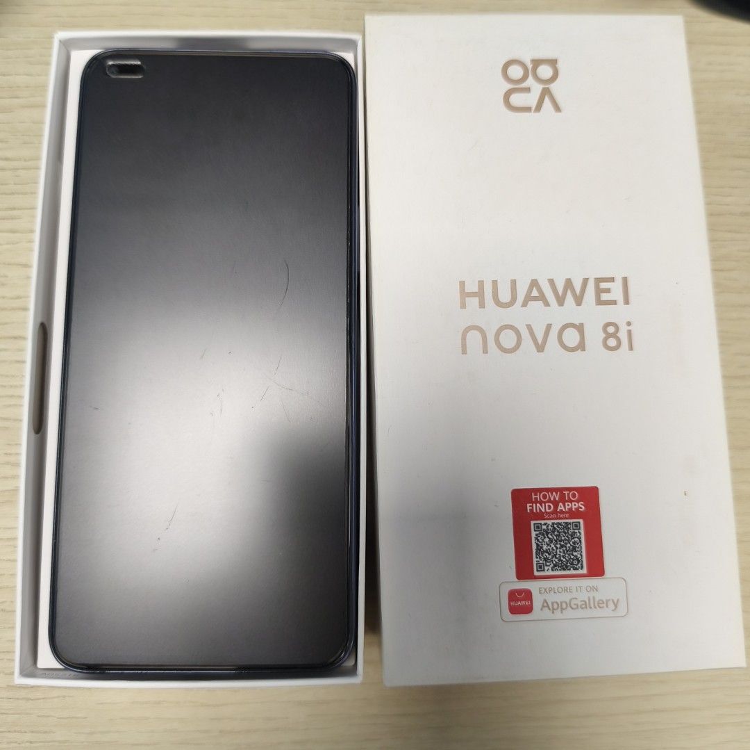 RUSH SALE!!! Huawei Nova 8i (Category: Huawei) located in Las Pinas. Submitted by hughgyn (Listing ID 1402293101, Image 2). Description: RUSH SALE!!! DISPLAY Size: 6.67-inch Resolution: 1080 x 2376 pixels (FHD+) Type: IPS LCD PERFORMANCE Processor: Qualcomm Snapdragon 662 (11 nm) RAM: 8GB Storage: 128GB Operating System: Android 10 with EMUI 11 CAMERA Rear Camera: 64MP (main) + 8MP + 2MP + 2MP quad-camera Front Camera: 16MP BATTERY Capacity: 4300