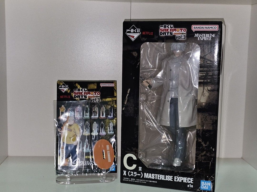 Sakamoto Days Vol 3 Masterlise EXPIECE Figure X (Slur) Hobbies