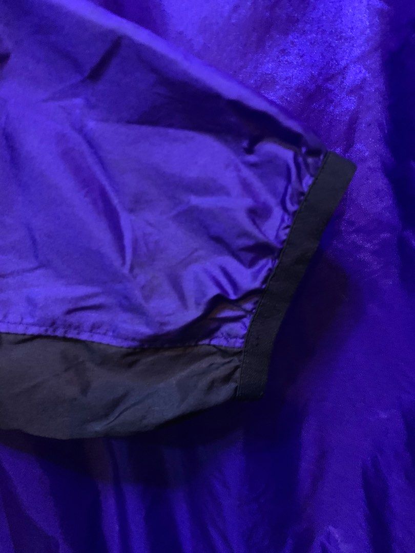 Umbro Dri Fit Jacket (Category: Coats, Jackets and Outerwear) located in Angeles City. Submitted by danedane06 (Listing ID 1402389704, Image 3). Description: - Umbro purple V-neck jacket - Features Umbro logo - Black accents on sleeves and sides - Size: 160 - Made in China.