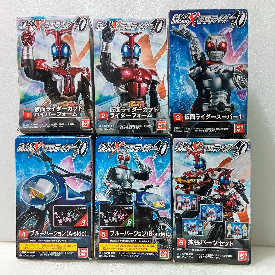 掌動X Shodo 10 Kamen Rider 幪面超人 電王 Super 電單車 盒蛋, 興趣及遊戲, 玩具 & 遊戲類 - Carousell