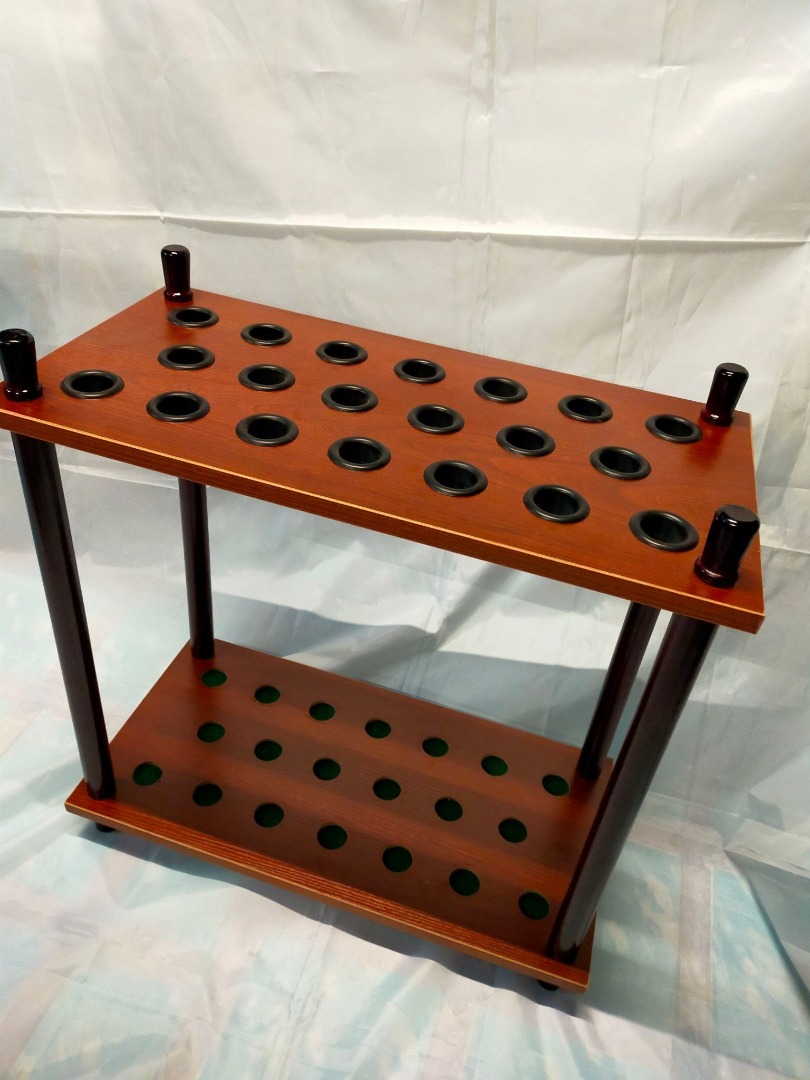 20 HOLES CUE RACK NEW DESIGN, Sports Equipment, Sports & Games ...