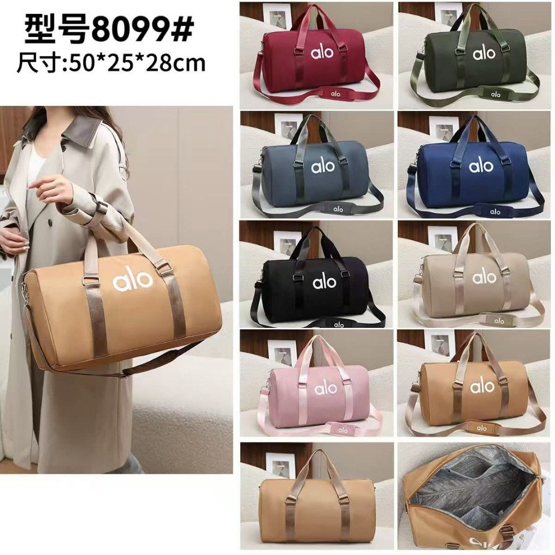 Alo 8099# Duffle Bag (Category: Luxury Bags & Wallets) located in Valenzuela. Submitted by AnahThrift (Listing ID 1402602244, Image 1). Description: Brandnew Duffle Bag.