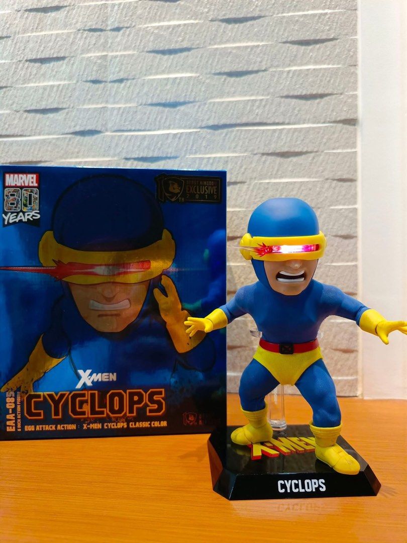 Beast Kingdom X-Men Cyclops Egg Attack Action Figure (Category: Figurines & Statues) located in Manila. Submitted by youngcrystal-d7d7 (Listing ID 1402588240, Image 2). Description: For sale Beastkingdom Cyclops For only 3,250.