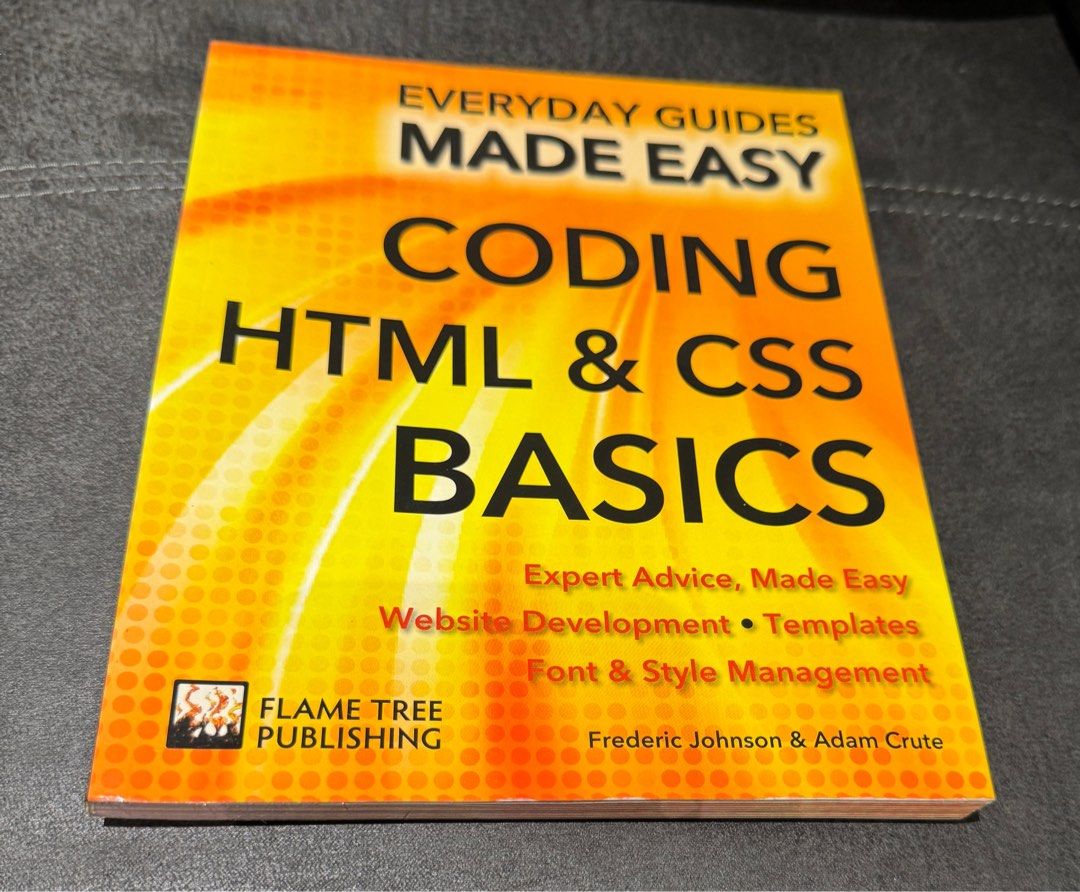 Coding HTML & CSS Basics Book (Category: Textbooks) located in Semenyih. Submitted by bloomingbead (Listing ID 1402651702, Image 1). Description: **SERIOUS BUYERS**NO LOW OFFERS tq COD available @ Eco Majestic Semenyih sorry no other locations at the moment. courier at buyers cost and risk @rm8 parcel sent is not insured and seller will not be responsible to assist with any claims nor compensations appeals.