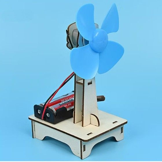 Science Fair Project Fan DIY Electric Fan Kit for STEM Science Experiment ( Kit DIY Kipas ...