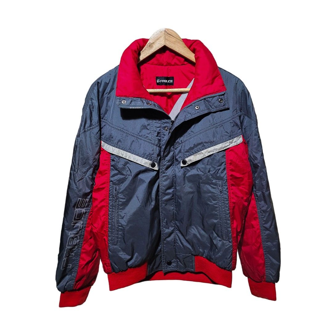 Fablice Japanese Ski Puffer Bomber Jacket (Category: Coats, Jackets and Outerwear) located in Las Pinas. Submitted by theloopcloset (Listing ID 1402540646, Image 1). Description: Fablice Japanese Ski Puffer Bomber Jacket Size: Medium to Large Dimensions: 24x25 200+sf.