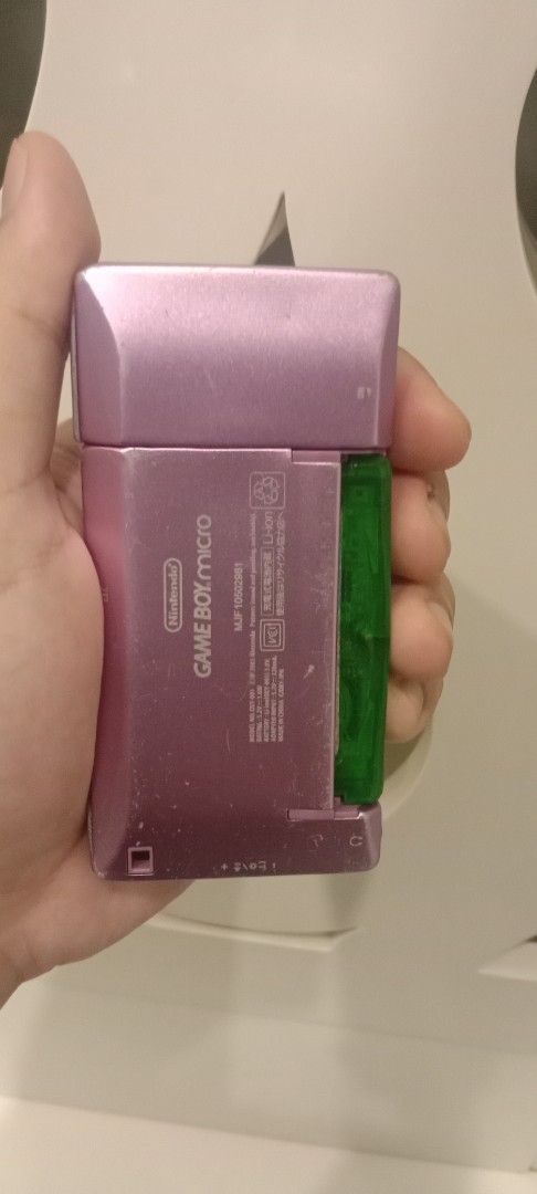 Game Boy Micro - Pink, Video Gaming, Video Games, Nintendo on Carousell