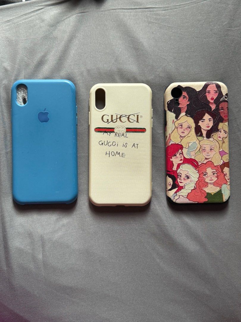 iPhone XR Phone cases (Category: Cases & Sleeves) located in Cebu City. Submitted by alyros (Listing ID 1402559964, Image 1). Description: 600 FOR ALL 3 Individual prices: Blue: ₱200 White: ₱300 Disney: ₱300.