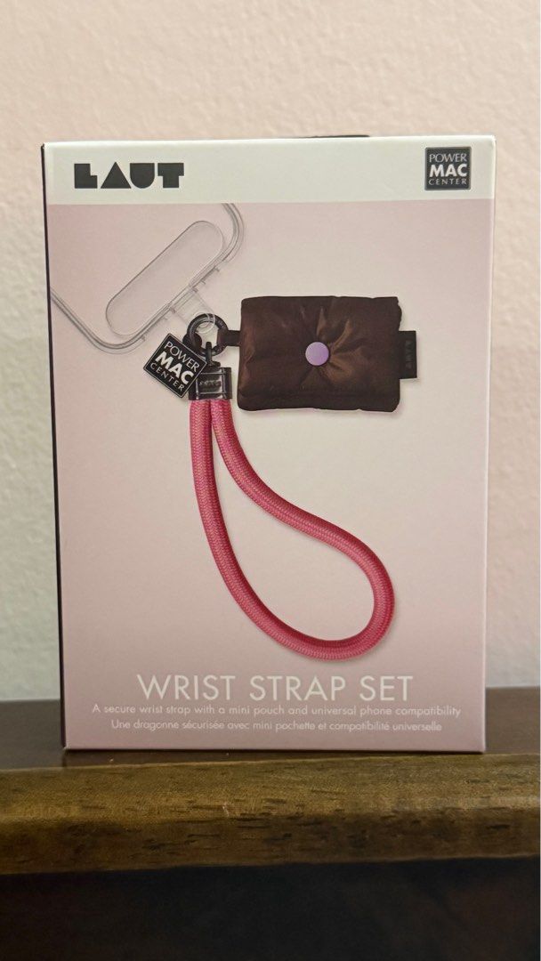 Laut Wrist Strap Set with Mini Pouch for Airpods (Category: Purses & Pouches) located in Quezon City. Submitted by coffeegirly (Listing ID 1402544800, Image 1). Description: Laut Wrist Strap for Airpods Pink Brandnew Sealed Price negotiable RFS: Extra SF buyer I have 2 extra wrist straps available .