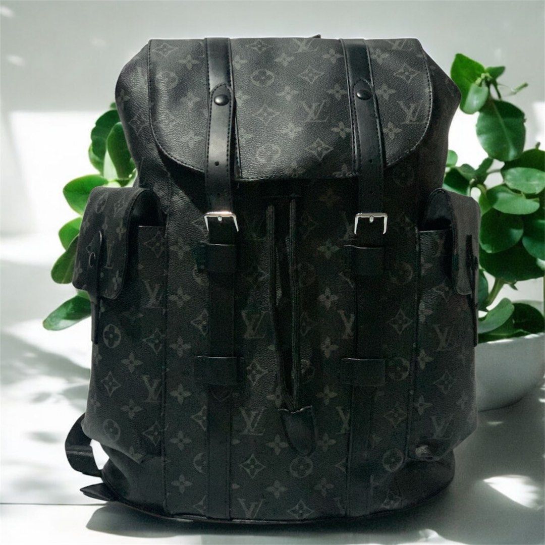 LOUIS VUITTON BLACK MONOGRAM BACK PACK (Category: Luxury Bags & Wallets) located in Manila. Submitted by scarlett_hope (Listing ID 1402628481, Image 1). Description: CONDITION: BNEW MOP: GCASH COURIER: J&T OR LALAMOVE PAYMENT FIRST.