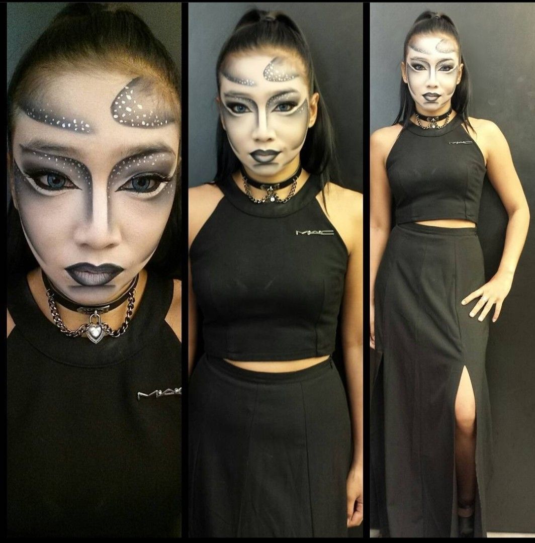 Makeup (Category: Makeup) located in Singapore. Submitted by lady_danger (Listing ID 1402620905, Image 4). Description: - Makeup services for all occasions - Beauty, special effects, engagement,Halloween looks, tv & theater - Natural to dramatic styles - Flexible and reliable - I also do makeup for TV & production shoot mostly for content creation, tvc, drama and interviews. ( Dm for rates . halfday/full day rates) I will provide portfolio for pr