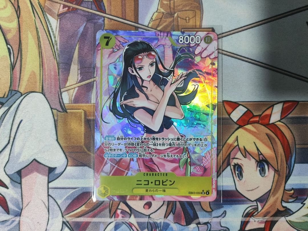 Nico Robin AA EB03 One Piece TCG Card Alternate Art Parallel, Hobbies ...