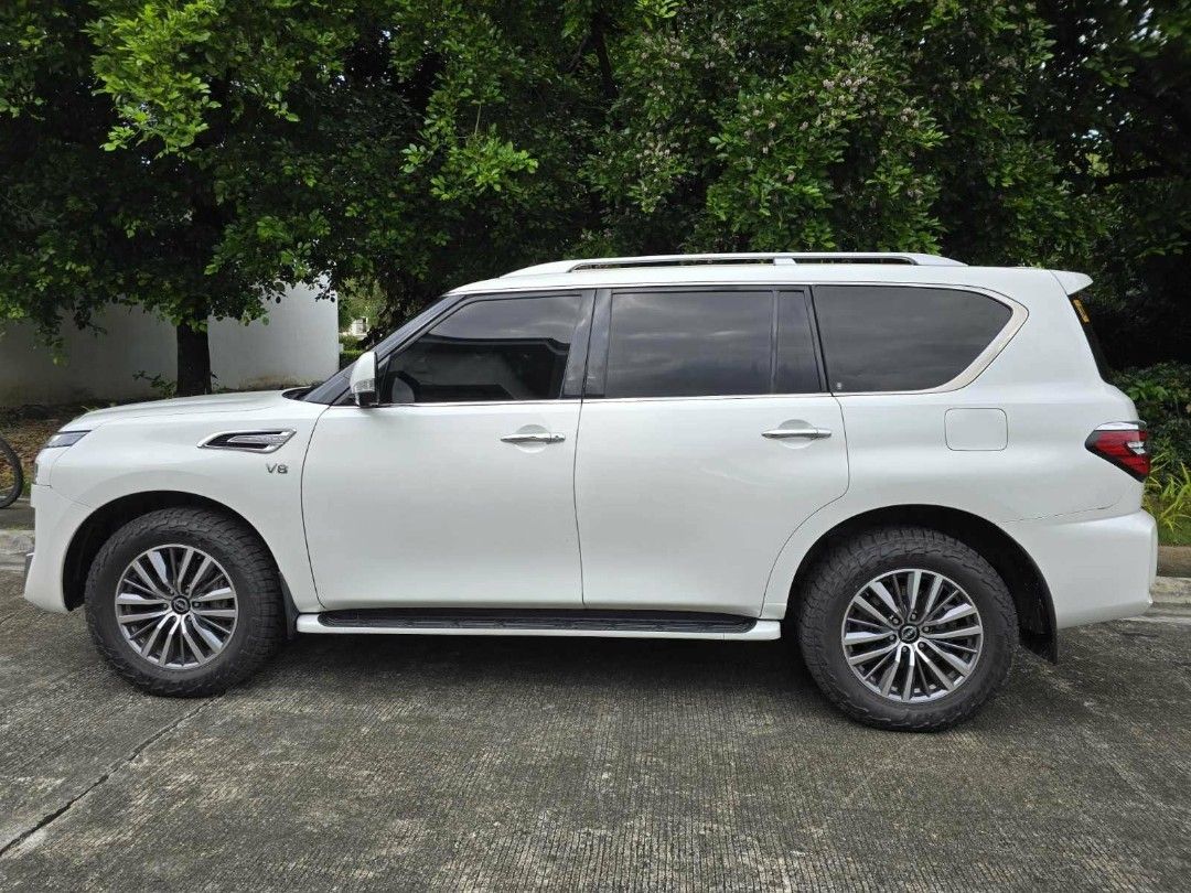 Nissan Patrol LE Auto (Category: Used Cars) located in Mabalacat. Submitted by a.t.l (Listing ID 1402627783, Image 3). Description: 1st owner Bulletproof Level 6(B6) by ACA armoring Engine: 5.6L V8 Direct Injection Gasoline (DIG) with Variable Valve Event & Lift System (VVEL) Horsepower: 400-402 hp Torque: 560 Nm Transmission: 7-speed automatic Drivetrain: Part-time 4x4 standard 6.2M Negotiable.